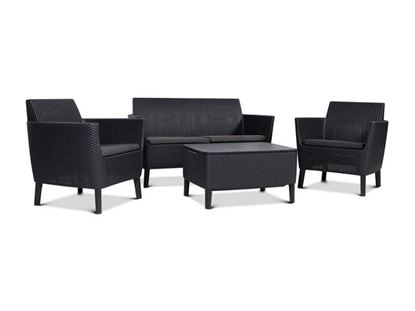 Комплект мебели Salemo 2-Sofa Set, графит